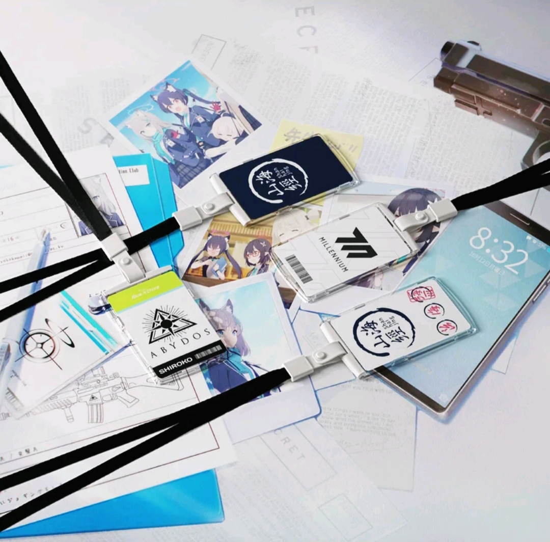 ID Card / Name Tag Blue Archive