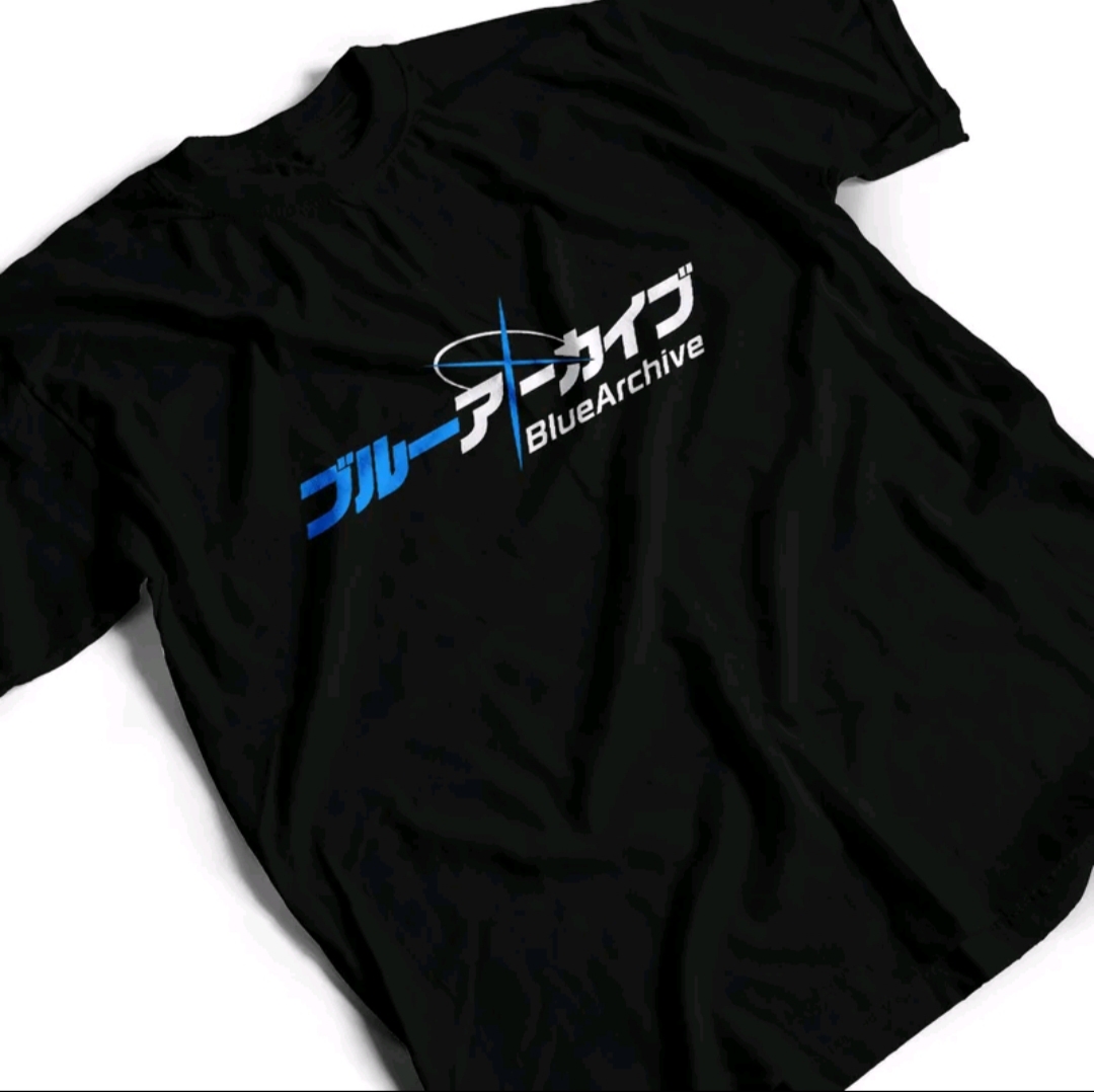 Kaos Unisex LogoBlue Archive 